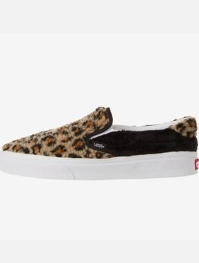 Vans Slip-On 59 Sherpa Leopard / Black Sneakers